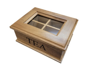 Fiddle Wood Tea Box Small