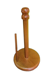 Paper Towel Holder Round Base (cedar)