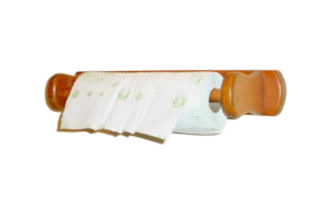 Wall Paper Towel Holder (teak)